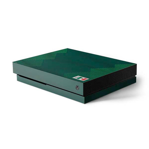 Mexico Soccer Flag Xbox One X Console Skin